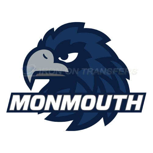 Monmouth Hawks Logo T-shirts Iron On Transfers N5157